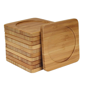 Elegant Design Table Decoration <b>Wood</b> Coaster Tabletop <b>Wood</b> <b>Placemats</b> Coaster with Holder for Drink Unique Design - Product Image 4