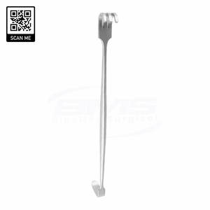 Retractor Quirúrgico Manual de Doble Extremo de Acero Inoxidable Senn Miller con Puntas Afiladas/Redondeadas, 3 Puntas, Certificado ISO13485, Reutilizable - Product Image 2