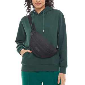 Sudadera con Capucha de Forro Polar de Algodón Informal de Invierno, Superventas al por Mayor, Personalizada, de Alta Calidad para Mujer - Product Image 1