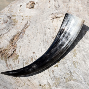 Auténtico Cuerno Vikingo para Beber Cerveza, Cuerno de Búfalo Pulido de Alta Calidad, Decoración para el Hogar - Product Image 1