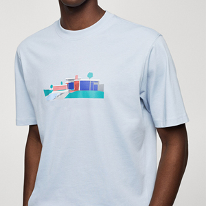 เสื้อยืดโพลีเอสเตอร์ 100% ผลิตในปากีสถาน เสื้อยืดแบบซับลิเมชั่น รุ่นใหม่ แห้งเร็ว ออกแบบเองได้ - Product Image 4
