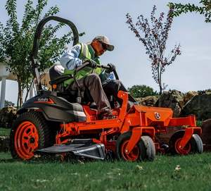 Tondeuses à gazon Kubota professionnelles de qualité, à essence et diesel, autoportées à braquage zéro et coupe-herbe, à vendre - Product Image 5
