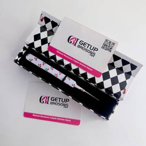 Pince à épiler pour extensions de cils GETUP BROSONS IMPEX de haute qualité, à pointe droite et lisse, avec logo personnalisé - Product Image 4