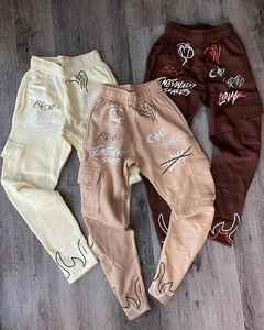 Haute qualité tenue décontracté hommes pantalon droit couleur unie pantalon pour hommes bas quantité minimale de commande hommes pantalon prix raisonnable confortable - Product Image 2