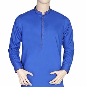 Traje Shalwar Elegante para Hombre - Azul Rey - Product Image 2