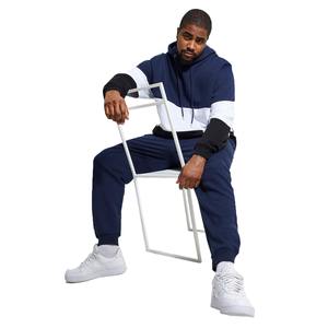 Streetwear épais pour hommes, survêtement d'hiver surdimensionné, ensemble de jogging à capuche, logo personnalisé, tenue grande taille en gros, nouveauté - Product Image 3