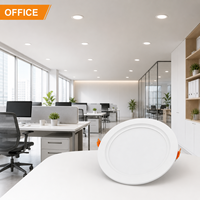 Panel LED Empotrable Delgado Holux Comercial IP44 CRI80 de 12W 4000K 1200lm 100lm/W