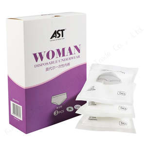 Braguitas Desechables para Mujer AST, Suaves y Transpirables, de Tela Modal, 3 Piezas/Paquete, para Viajes, Spa, Higiene Diaria, OEM/ODM Disponible - Product Image 3