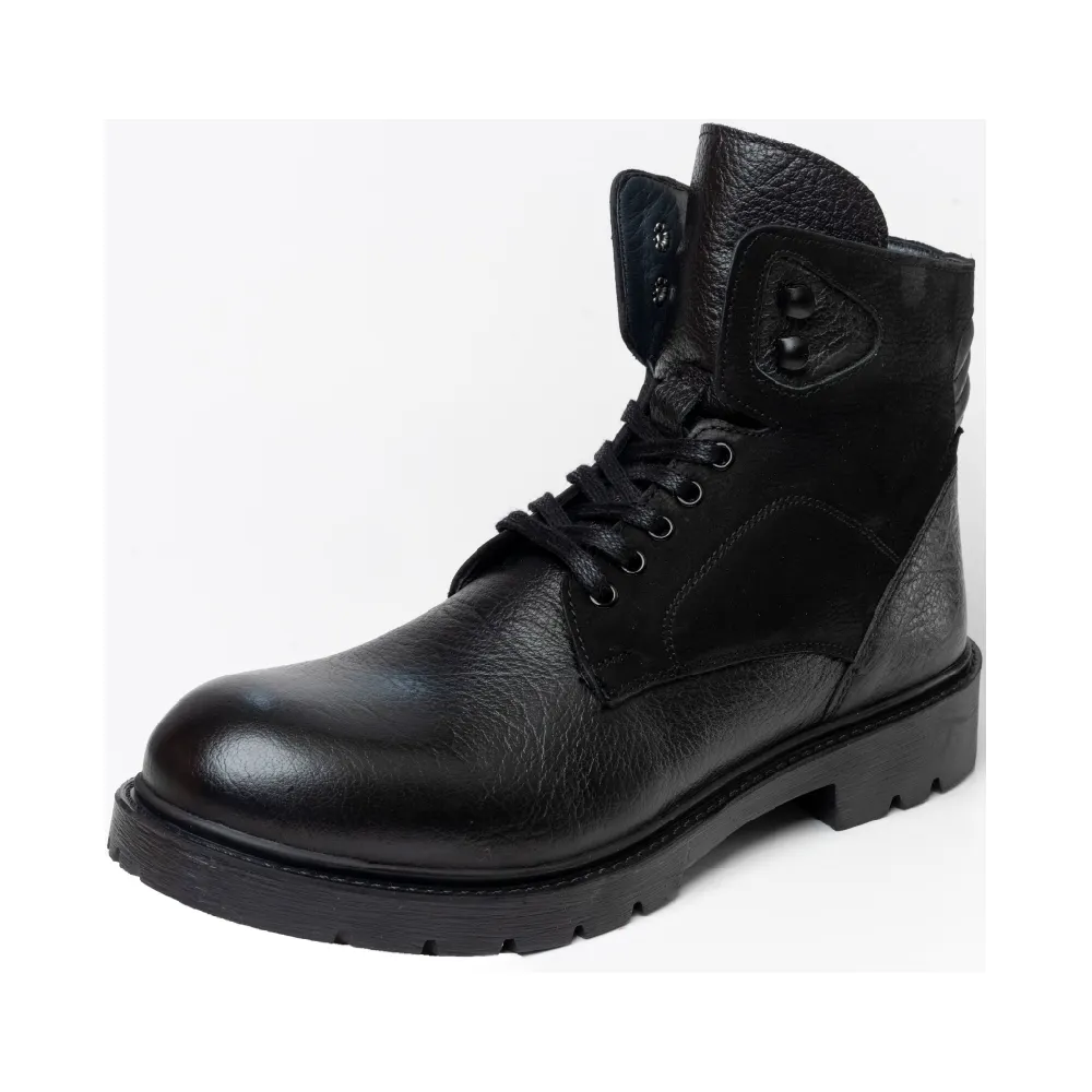 Zeus High Quality Soll Randolph Men's Casual Boot Chic Simple Stylish Fashion Business Mens Boots Leather Brown Black