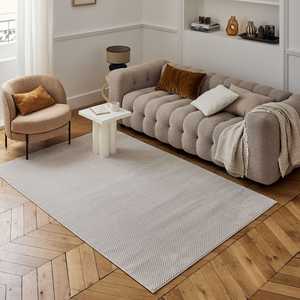 Alfombra Decorativa para el Hogar The Rugs Carmel Crema-Beige con Puntos, Serie 6080, 80X150 cm - Product Image 3