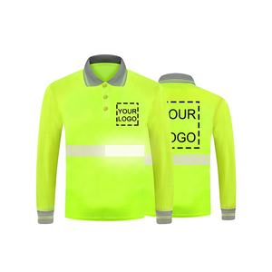 Mode Hi Viz Casual Jersey Solide pour T-Shirt 100% Coton Séchage Rapide Rose Réfléchissant Sécurité Vêtements De Travail Hommes Avant Personnalisé - Product Image 6