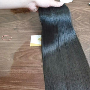 Cheveux humains de qualité supérieure non-Remy, lisses comme des baguettes, avec double trame machine, de la marque Minh Khang Premium Hair Vendor, au meilleur prix - Product Image 1