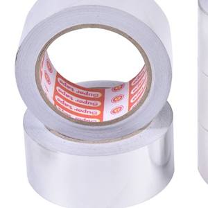 Cinta de aluminio Premium con adhesivo de fusión en caliente activado por agua Aplicación de construcción de resistencia al calor diversa - Product Image 3