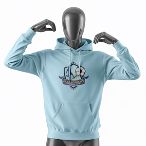 Sweat à capuche personnalisé pour homme, pull en polaire, uniforme de club sportif et scolaire, sweat à capuche respirant en coton - Product Image 3