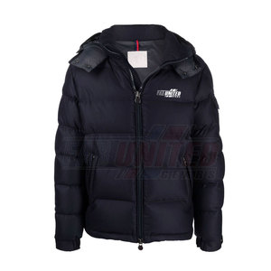 Chaqueta acolchada informal ligera para hombre Estilo acolchado cálido con cuello levantado y cremallera frontal - Product Image 1