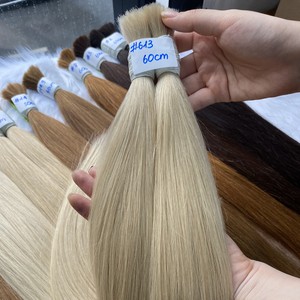 ผมต่อเวียดนามแท้ เกรด A หลากสี ยาวตรง จัดเรียงเกล็ดผม ขายส่งจำนวนมาก - Product Image 4