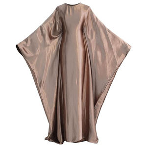 Nouveau gros décontracté sangle dames été villégiature porter des vêtements femmes robes décontractées Khimar respirant Thobe col en V 2025 - Product Image 1