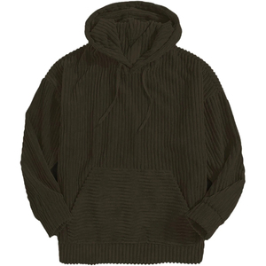 Sweat-shirts à capuche unis pour hommes personnalisés Mode décontractée Streetwear Sweat-shirt de haute qualité 100% coton pour hommes Automne Hiver - Product Image 4