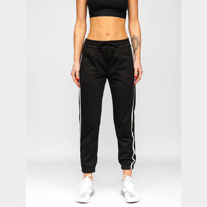 Mujeres de alta calidad Flair Casual pantalones apilados logotipo personalizado pantalones de chándal poliéster algodón Jogger pantalones de chándal - Product Image 5