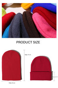 Nuevos Gorros de Punto Elegantes para Invierno, de Alta Calidad, con Logotipo, Cómodos, Cálidos, Transpirables, Impermeables, Unisex, Personalizables para la Playa - Product Image 5