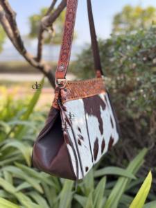 Sac fourre-tout en cuir de vachette véritable, élégant et fait main, sac à bandoulière de créateur en cuir véritable, multi-usages pour femme, en promotion - Product Image 2