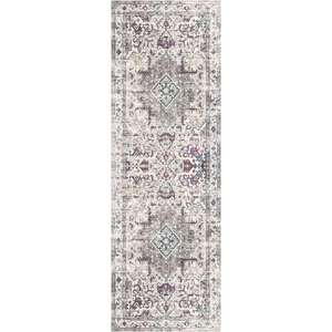 Vintage Washable <b>Flat</b> Weave <b>Rug</b> by Netline Home-Large Striped Rectangle for Living Room & Hallway - Product Image 5