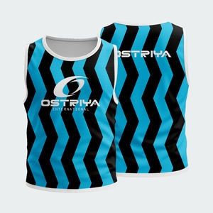 Chalecos Deportivos de Fútbol con Logotipo Impreso en la Parte Delantera, 100% Poliéster, Transpirables, de Secado Rápido, Personalizables con el Nombre del Equipo en Grandes Cantidades - Product Image 2