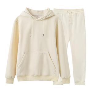 Sudadera con capucha de gran tamaño de Terry francés de peso pesado en blanco personalizada Sudadera con capucha de impresión de soplo de bordado esencial para hombres - Product Image 5