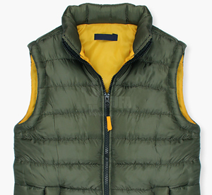 เสื้อกั๊กขนเป็ดแบบบางแบบลำลองของผู้ชายเสื้อโค้ทเอวโพลีเอสเตอร์ระบายอากาศได้ดีสำหรับฤดูหนาวและฤดูใบไม้ร่วง - Product Image 6