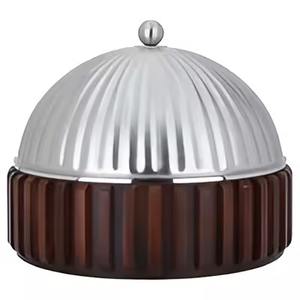 Olla Caliente de Metal de Diseño Elegante con Perilla Plateada, Calidad Superior, Color y Tamaño Personalizables, Cazuelas para Servir - Product Image 2