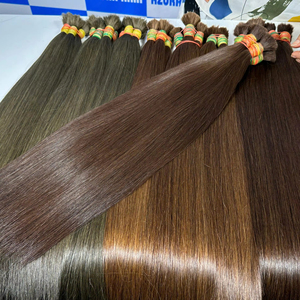 ¡Venta superior! 100% Extensiones de cabello humano a granel Cabello Humano Vietnamita Precio al por mayor de fábrica sin productos químicos color natural - Product Image 2