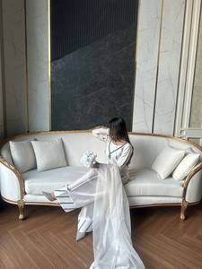 Séquence de broderie en fluage naturel lourd de concepteur travail réversible Top-Pent Dupatta Set pour les fêtes modernes Mariages Indiens - Product Image 4