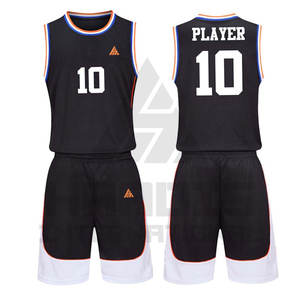 Conjunto de uniforme de baloncesto bordado Reversible con diseño de sublimación personalizado, el mejor uniforme de camiseta de baloncesto para hombres al por mayor - Product Image 1