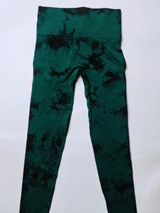 Custom Logo High Waist Elastic Flare Yoga <b>Leggings</b> for Women Closure Solid <b>Pattern</b> Gym Workout Pants Style - Product Image 4