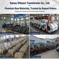 Transformador de Distribución de Energía Sumergido en Aceite Directo de Fábrica 50kVA-2500kVA 15kV 11kV 33kV Baja Pérdida Certificado CE ISO Trifásico
