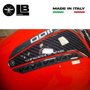 Adesivi Protettivi 3D per Serbatoio su Misura Compatibili con Ducati Panigale V4 2018-2024 Tipo Logo - Product Image 5