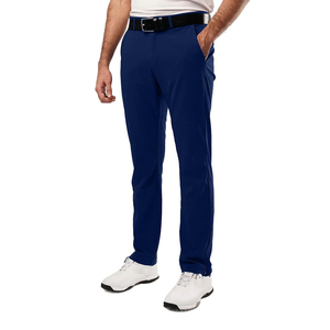 Pantalones de golf ligeros informales para hombre, pantalones de Jogger de golf para hombre de Color azul regular vintage con cordón en la cintura - Product Image 1