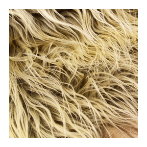 Tejido de punto de alta calidad 100% acrílico pila larga tela de piel sintética mezcla de colores a la venta - Product Image 5