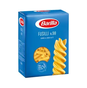 Supplier & Manufacturer of Top Notch Quality Pure Fresh Long Shape Durum Wheat Semolina Barilla Fusilli N.98 Pasta 500GX15