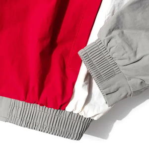 Chaqueta Cortavientos Impermeable de Lona para Hombre, Cuello Alto, Logotipo Frontal Personalizado, Ropa Deportiva para Correr y Entrenar - Product Image 4