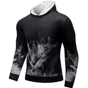 Meilleur prix, créez votre propre design de marque, sweat-shirt de sport sublimé 320 g/m², sweat-shirt à capuche sublimé - Product Image 2