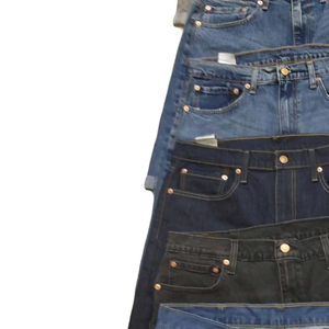 Shorts en jean pour hommes, pantalon court en coton d'été, coupe slim, élastique, vêtements pour hommes, taille plus, shorts en jean décontractés pour hommes - Product Image 6