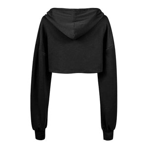 Nueva moda Otoño Streetwear mujeres Casual sudadera venta al por mayor mujeres Crop Hoodies moda con capucha para mujeres - Product Image 3