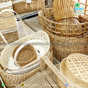 PRODUIT LA PLUS VENDUE PANIER CADEAU en bambou fait à la main parfait pour le stockage des aliments accessoires de cuisine et idées cadeaux réfléchies - Product Image 3