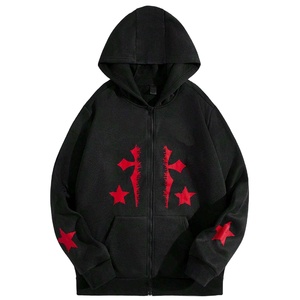 OEM hombres Unisex Sudadera con capucha 100% algodón peso pesado personalizado serigrafía pulóver sudaderas con capucha con impresión digital para la primavera - Product Image 1