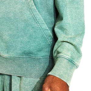 Sudaderas con Lavado Ácido para Hombre de Alta Calidad, Ropa para Adultos, Gran Venta, Cómodas, Económicas, Transpirables, con Logotipo Personalizado - Product Image 6