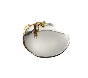 Bol de service décoratif en métal de luxe Bol à fruits et légumes Décorations de table Bol de service à usage d'ustensiles de cuisine - Product Image 6