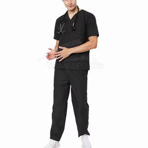 Uniforme de gommage d'hôpital conçu sur mesure pour hommes et femmes le plus vendu matériau de toile confortable à séchage rapide pour les uniformes d'hiver - Product Image 4