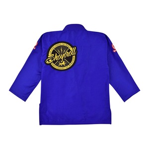 Kimono de Jiu-Jitsu BJJ Shoyorol GI, uniforme personnalisé avec logo, haute qualité, violet, unisexe, nouvelle arrivée, vêtements d'arts martiaux, 100% coton - Product Image 4