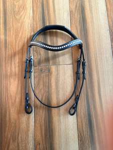 2018-2019 nuevo equipo de cuero Halter de brida de caballo de calidad para carreras ecuestres y de caballos al por mayor - Product Image 2